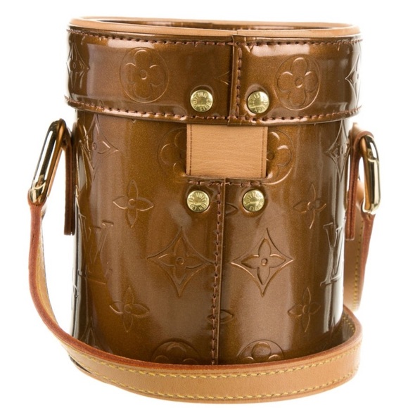 Louis Vuitton Vernis Bronze Round Crossbody - Picture 3 of 8